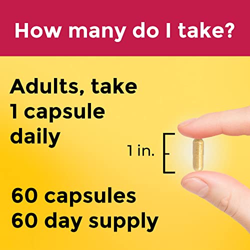Nature Made Multi + Ginseng, Multivitamin For Women And Men, Daily Energy Multivitamin For Men And Women, One Per Day Men And Womens Vitamins, 60 Capsules #TOP3