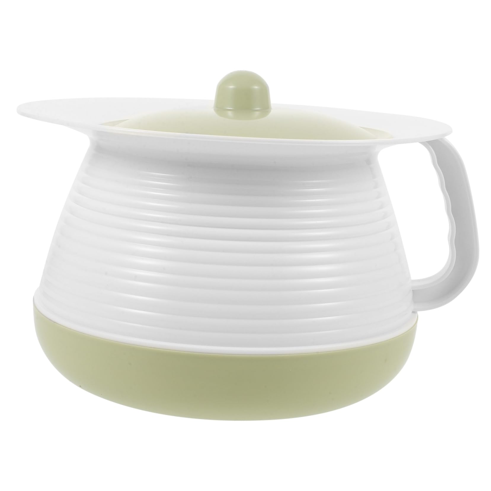 FONDOTIN Multi-Function Urinal Pot Boys and Girls Plastic Spittoon Lid Portable Toilet Sturdy Plastic Chamber Pot Easy to Cle