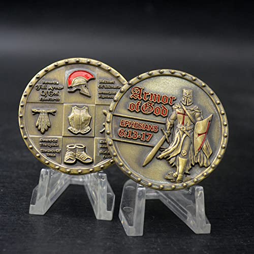 Moneda Conmemorativa Armadura de Dios Glamtune miniatura 4
