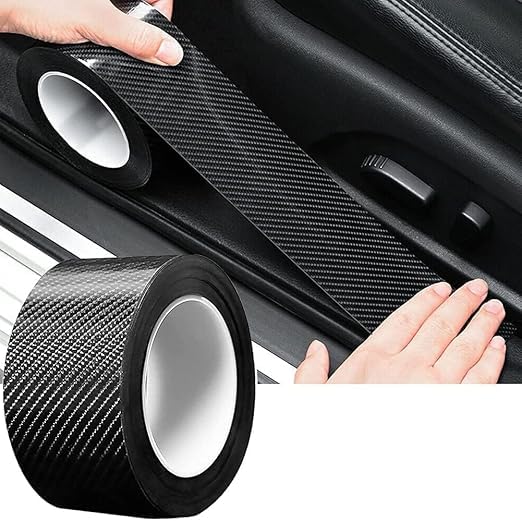 NM NARAYANMUNI Carbon Fibre High Gloss Anti Scratch Black Carbon Fiber ...