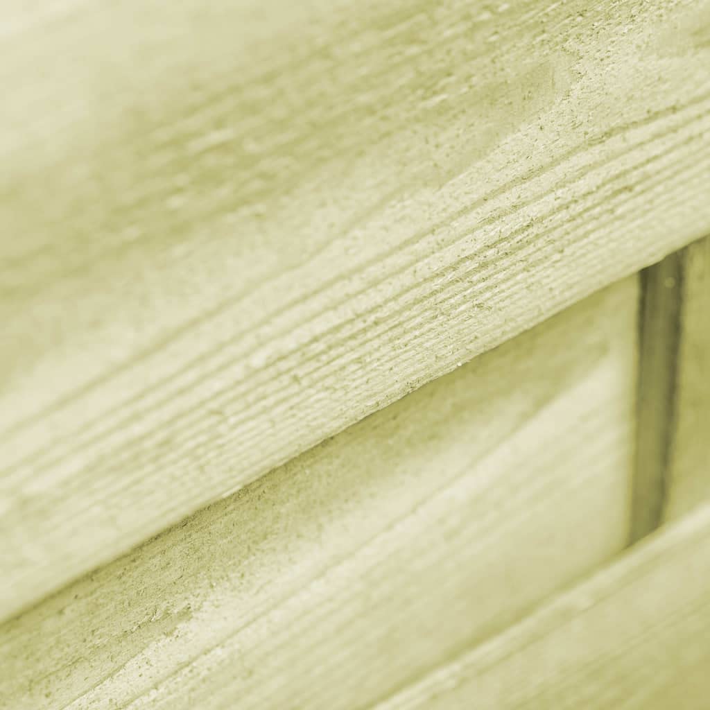 Genérico Puerta de jardín Madera de Pino impregnada Verde 100x75 cm,Bricolaje,Vallas de jardín,Puertas de jardín-45314