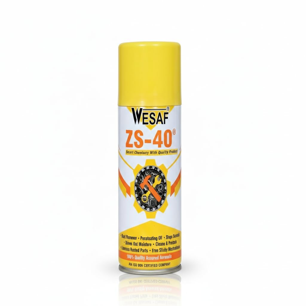 ZS-40 Rust Remover Spray 400ml | Multipurpose Spray | Anti-Corrosion Penetrant and Lubricant, Loosens Jammed Parts and Eliminates Noise, Degreaser and Cleaning Agent