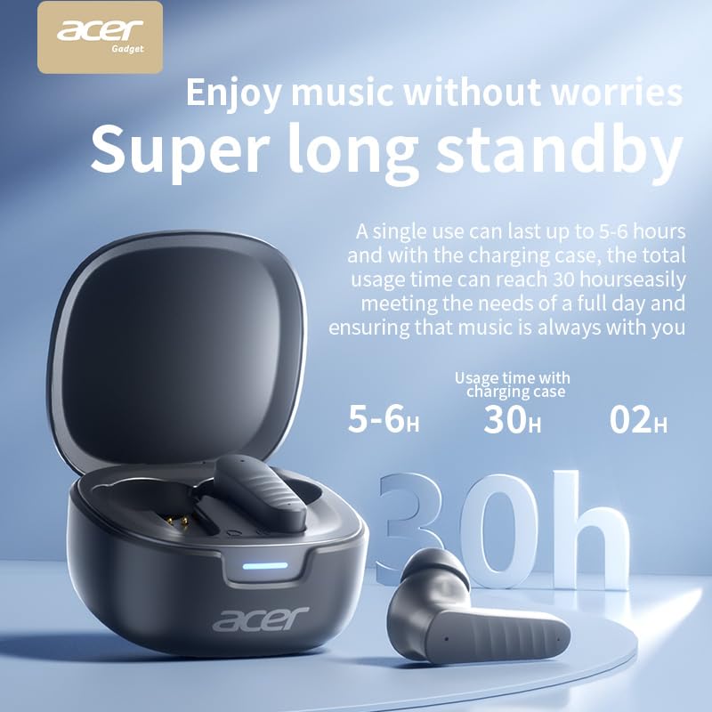 Amazon.com: Acer Wireless Earbuds Bluetooth Headphones, Hi-Fi