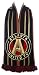 RUFFNECK MLS Atlanta United Split Crest Scarf, One Size, Red