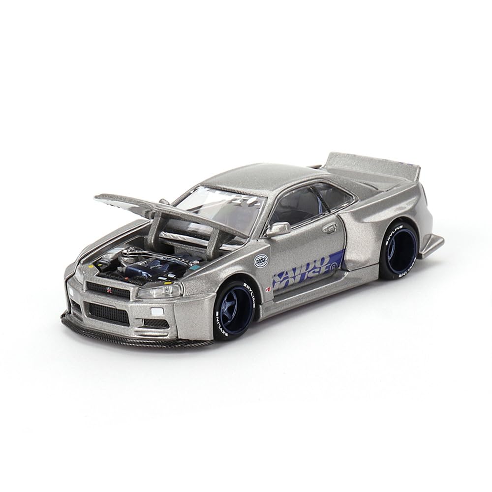 Mini GT KAIDO HOUSE LTD EDN 日産 GTR34 限定 KAIDO☆HOUSE x MINI GT 1/64 Nissan Skyline GT-R (R34) Kaido
