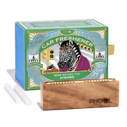 Image of Phool Car Air Freshener - Basilicum Pack with 6 Refill Cartridge - Lasts upto 75 days- Car Accessories interior car perfumes and fresheners - Long lasting and Strong profile - Plug in Mechanism