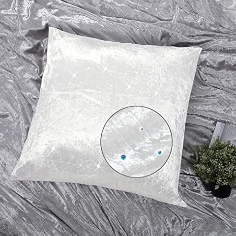 YINFUNG Velvet Euro Sham Set of 2 Cover
