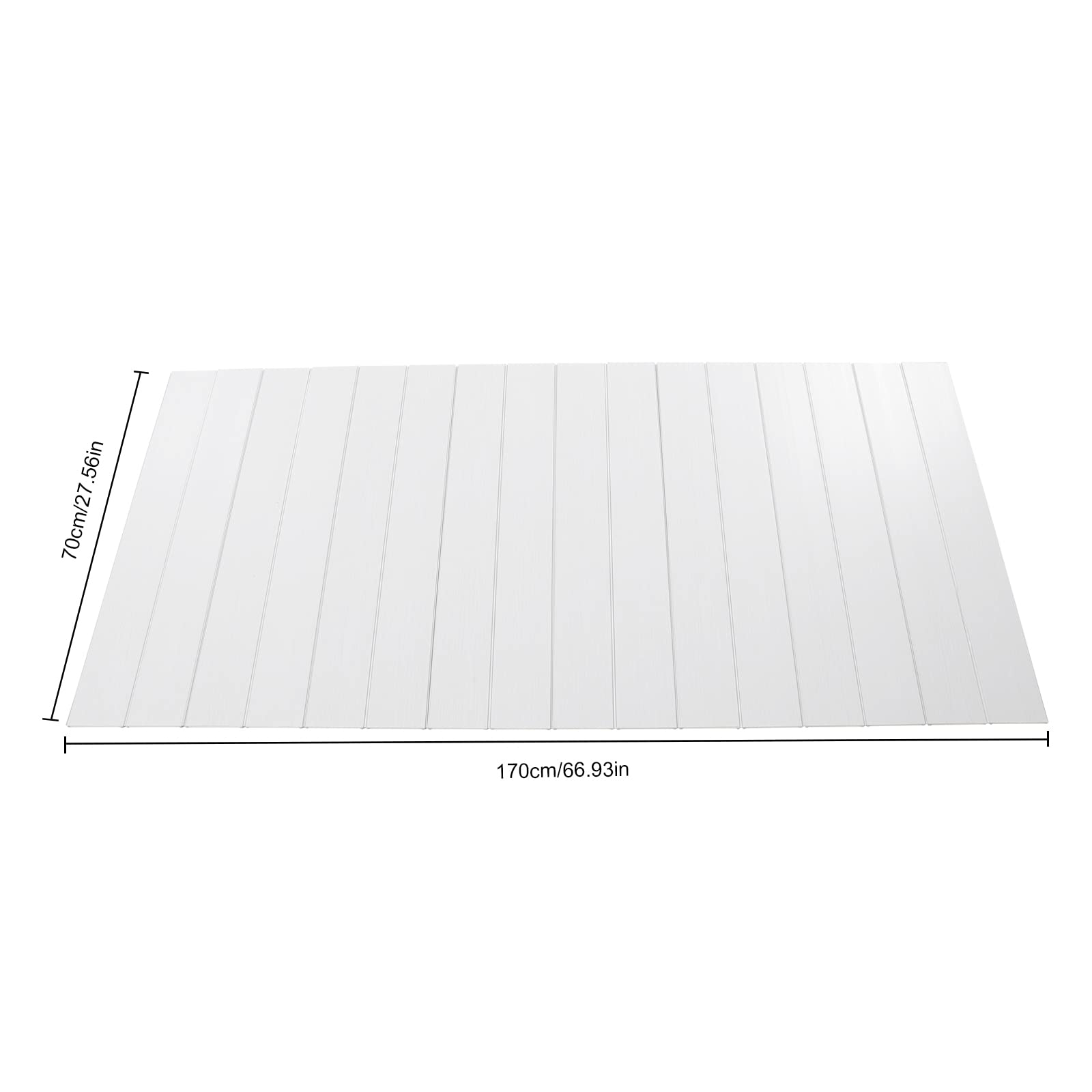 Opvouwbare badkuipafdekking, stofdicht, waterdicht, opvouwbaar, voor