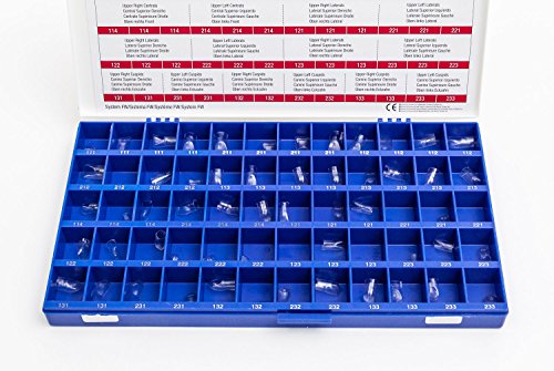 Dental Transparent Strip Off Crowns Anterior Kit 60 Pcs #TOP29