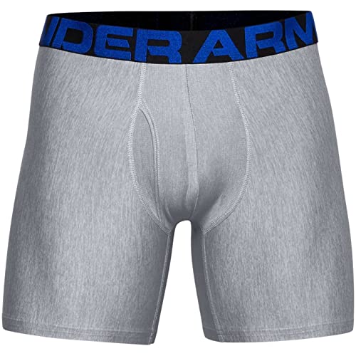 Image of Under Armour mens Multi-pack Performance Tech Boxerjock Brief, 6 inch Inseam, All-day Comfort & Soft