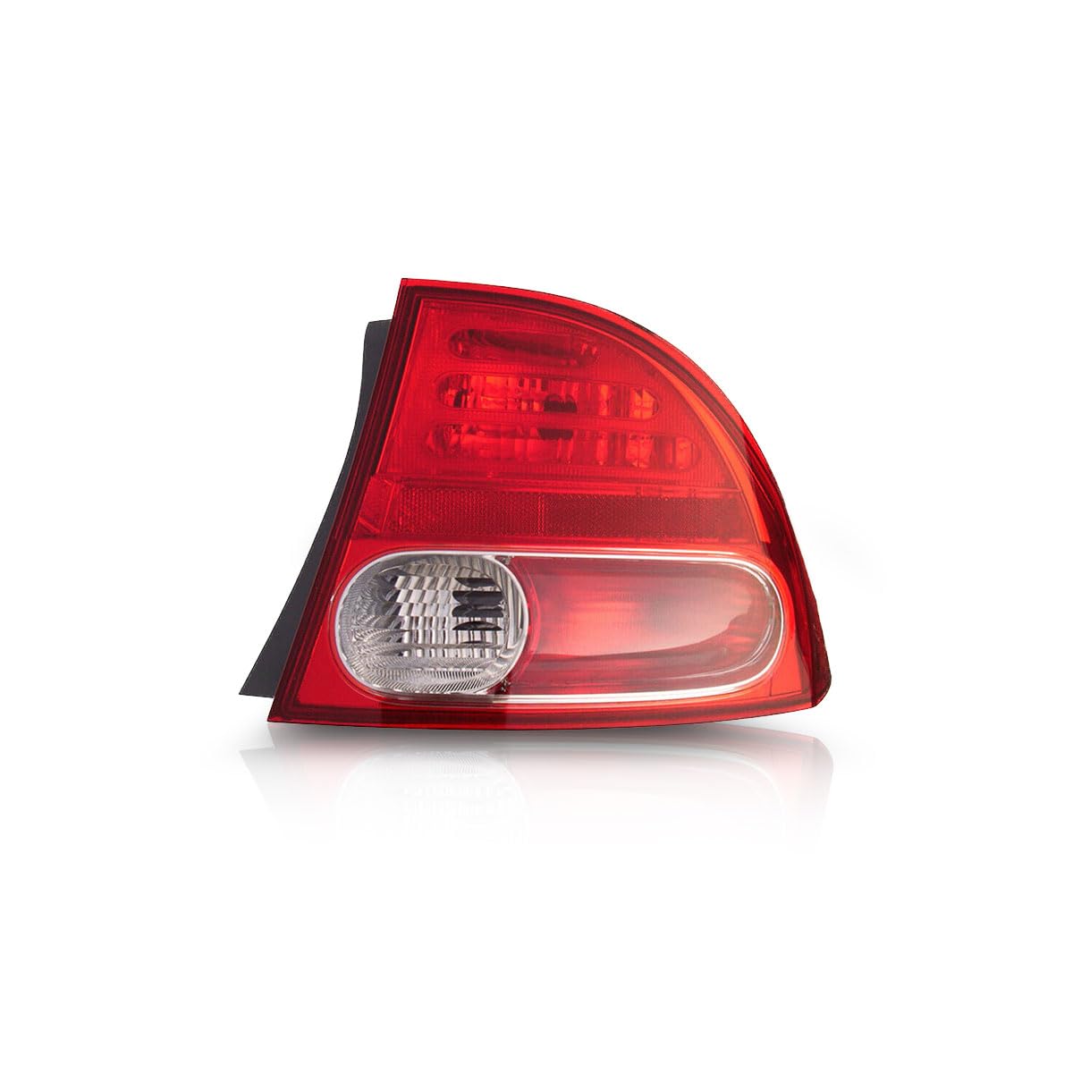 Clear/red Lens Assembly Right Passenger Tail Light For 2006-2008 Honda Civic Sedan - Clear/Red Lens, No Bulbs Included Car &amp; Truck Tail Lights For Honda