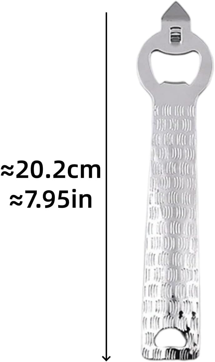 Bottle and Can Opener Multi Purpose Can Punch Bottle Opener for Kitchen Bar Restaurant Home Picnic Camping and Party Use image 2