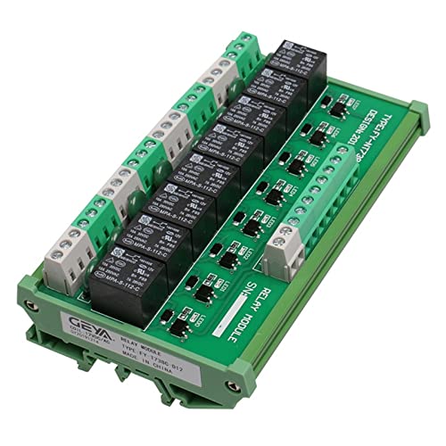 Module de relais à 8 canaux FYT738-12VACDC pour commande intermédiaire 12V