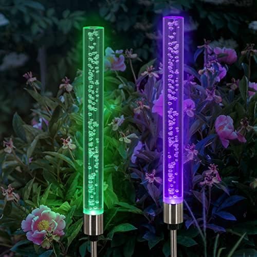 Solar Energy Decorative Tube Light Changing Color