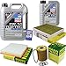 Produktbild QR-PARTS 69341964 Filter Set Inspektionspaket 6 Liter Motoröl Top Tec 4600 5W-30 MANN-FILTER Innenraumfilter Luftfilter Ölfilter