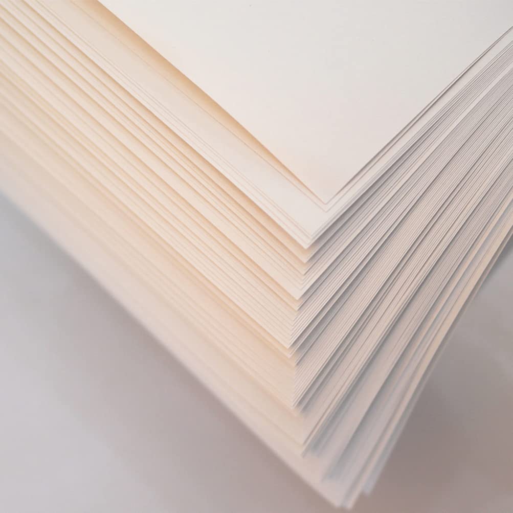 NUOBESTY Skizzenpapier Für Künstler 100 G 80 Blatt Groß Säurehaltig Recyclingpapier Zum Zeichnen Und Malen