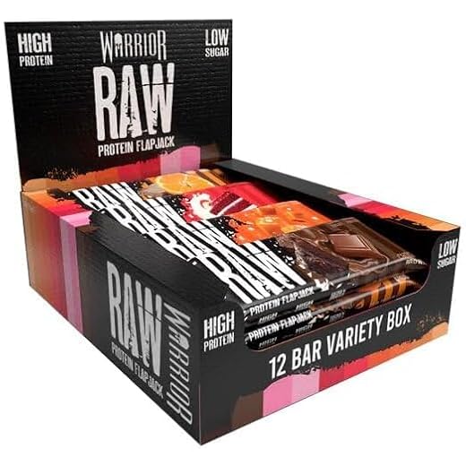 High Protein Warrior Raw Oat Bars