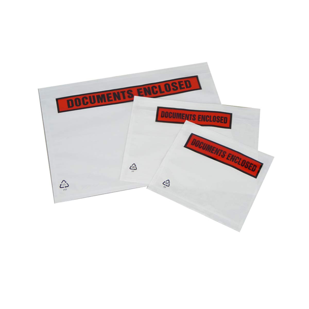 Secure Packing Wallet Labels Document Wallets A5 Side Opening Envelopes Packing List Envelopes 12x9 ...