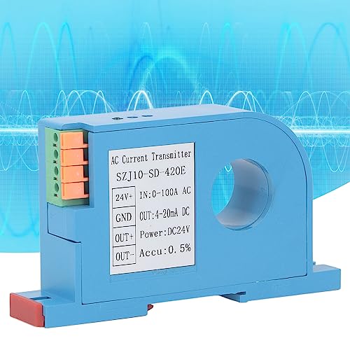 Transmissor de corrente CA 4-20mA Saída Única Perfurada Controle PLC Interruptor de detecção