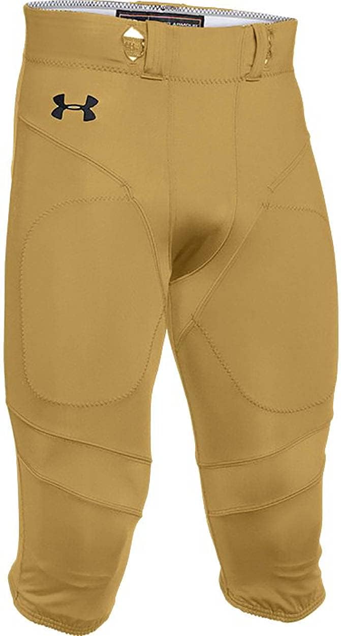 Under Armour Men's Force Football Pant (X-Large, Gold Rush)