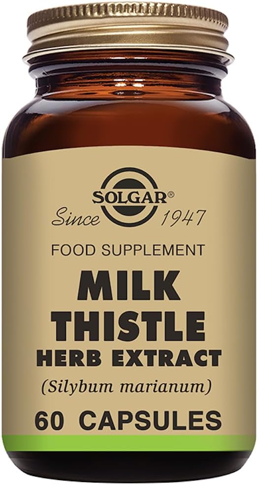 Solgar Sfp Milk Thistle Herb Extract 60 Vegetable Capsules Buy Online