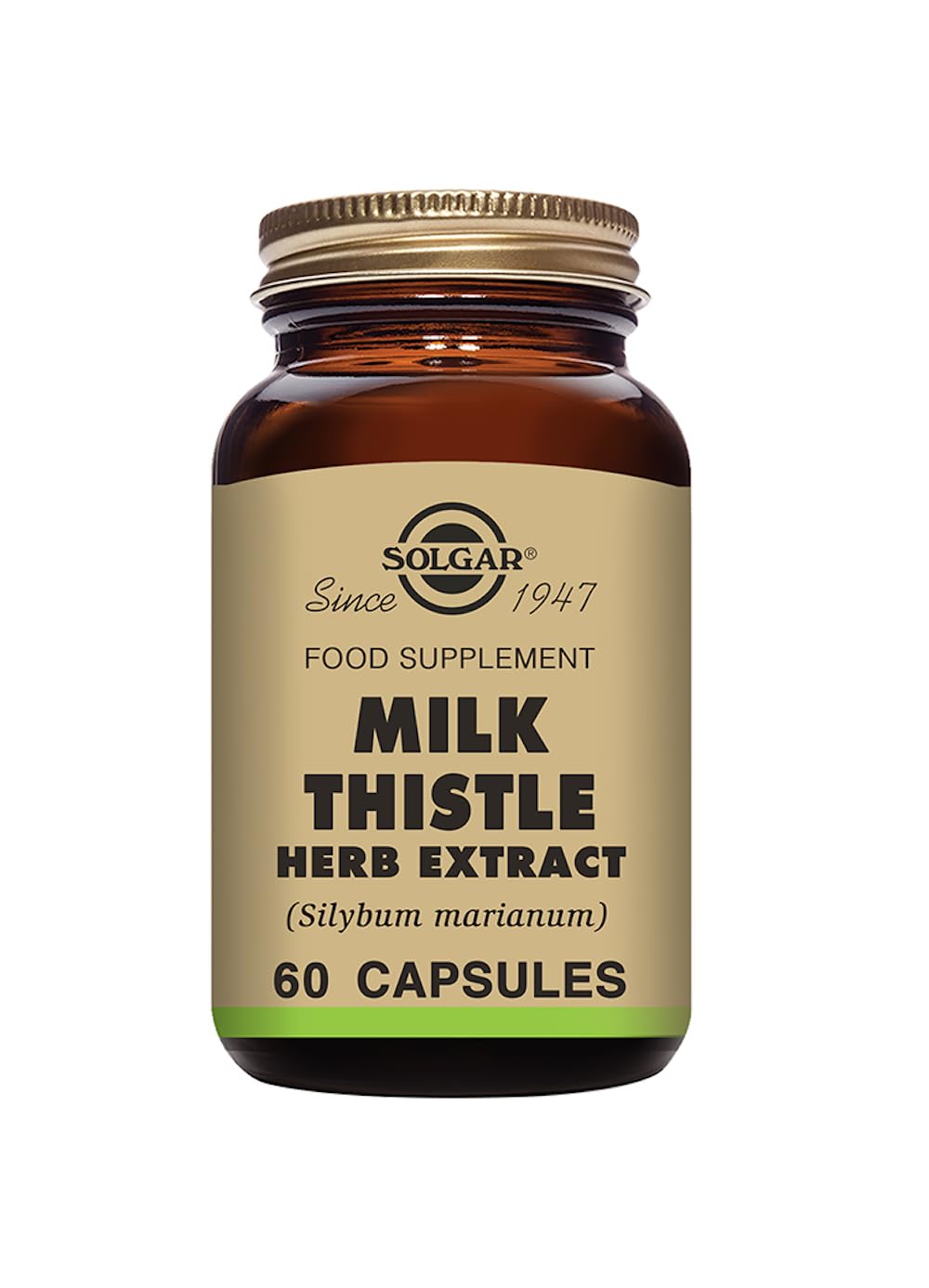 Solgar Milk Thistle Herb Extract 60 Vegetable Capsules Amazon.in