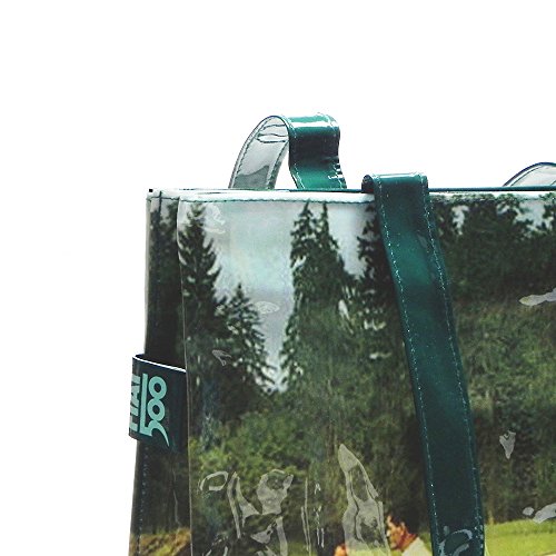 Fiat 500 Prato Shopper Donna, in PVC, Multicolore