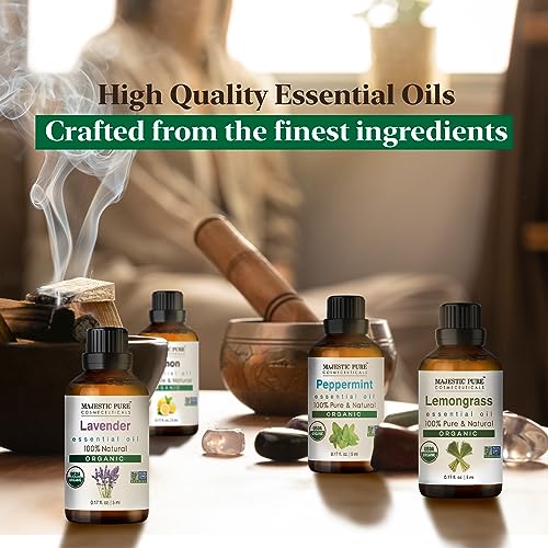 Majestic Pure MP_USDASET Usda Organic Essential Oils Set thumb #2