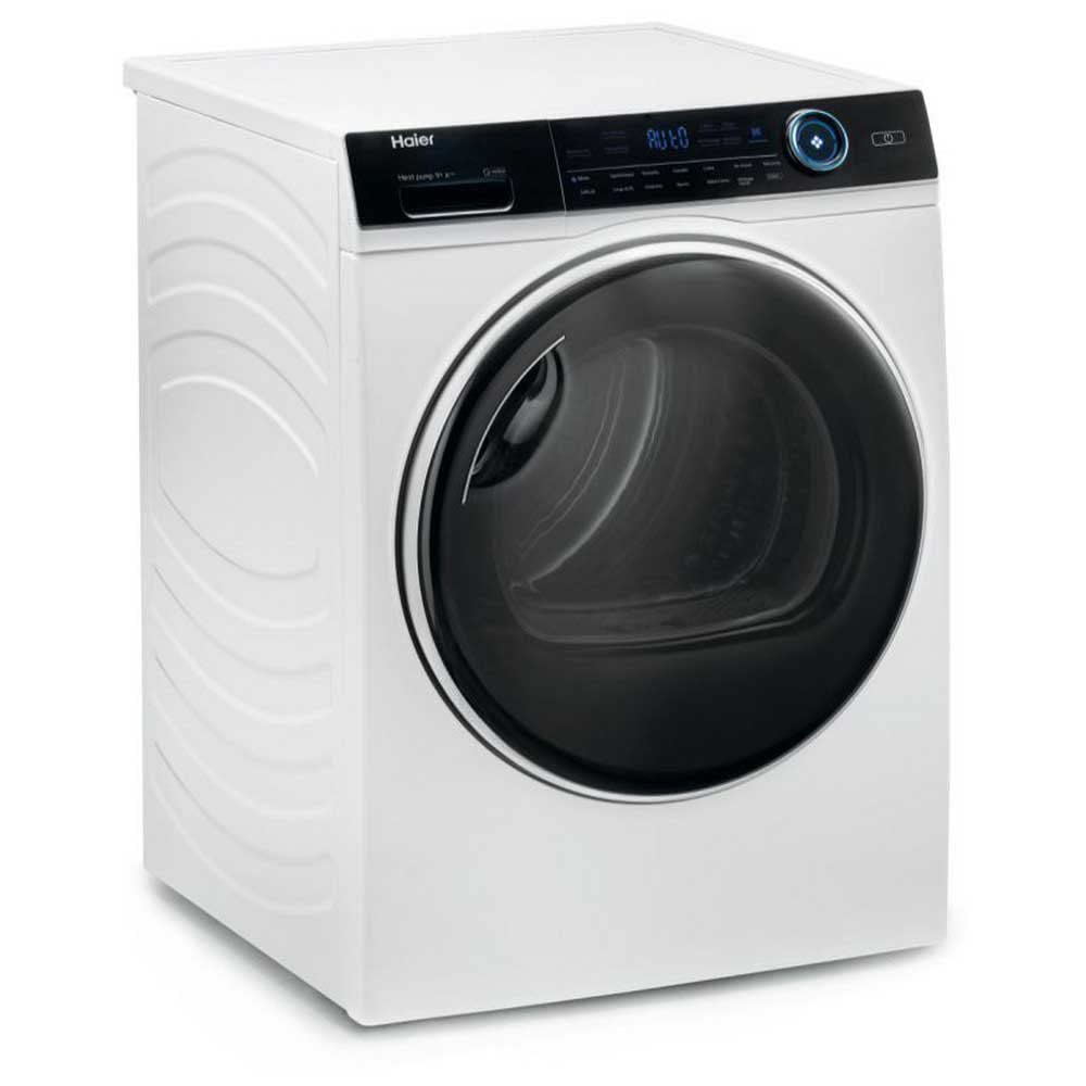 Haier I-PRO SERIES 7 - HD90-A3979-S, Secadora bomba de calor 9 kgs, Inverter, Tambor XXL con led, 14 programas, i-Time, i-Refresh (microvapor), Antiarrugas, 66dba, A+++