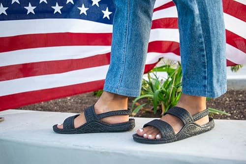 Image of J-Slips Women's Adventure Orthopedic Hawaiian Jesus Walking & Hiking Sandals w /Arch, Deep Footbed, Back Straps - Sizes 6-11