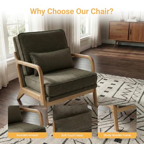 Sillón Plegable Verde con Tela Suave miniatura 5