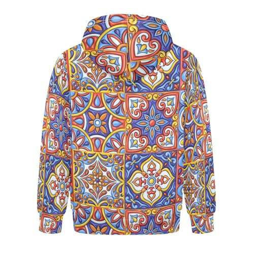 Llama Unicorn Rainbow Youth Hoodie Sweatshirt2