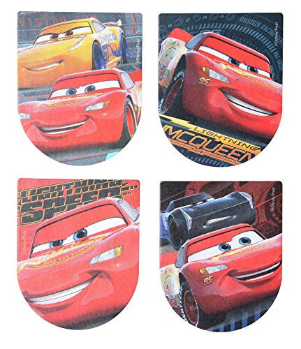 Notas Adesiv 4 Bloco Cars, Etipel, Notas Adesiv 4 Bloco Cars Dyp-318, Estampa Cars, Dyp-318, Pacote