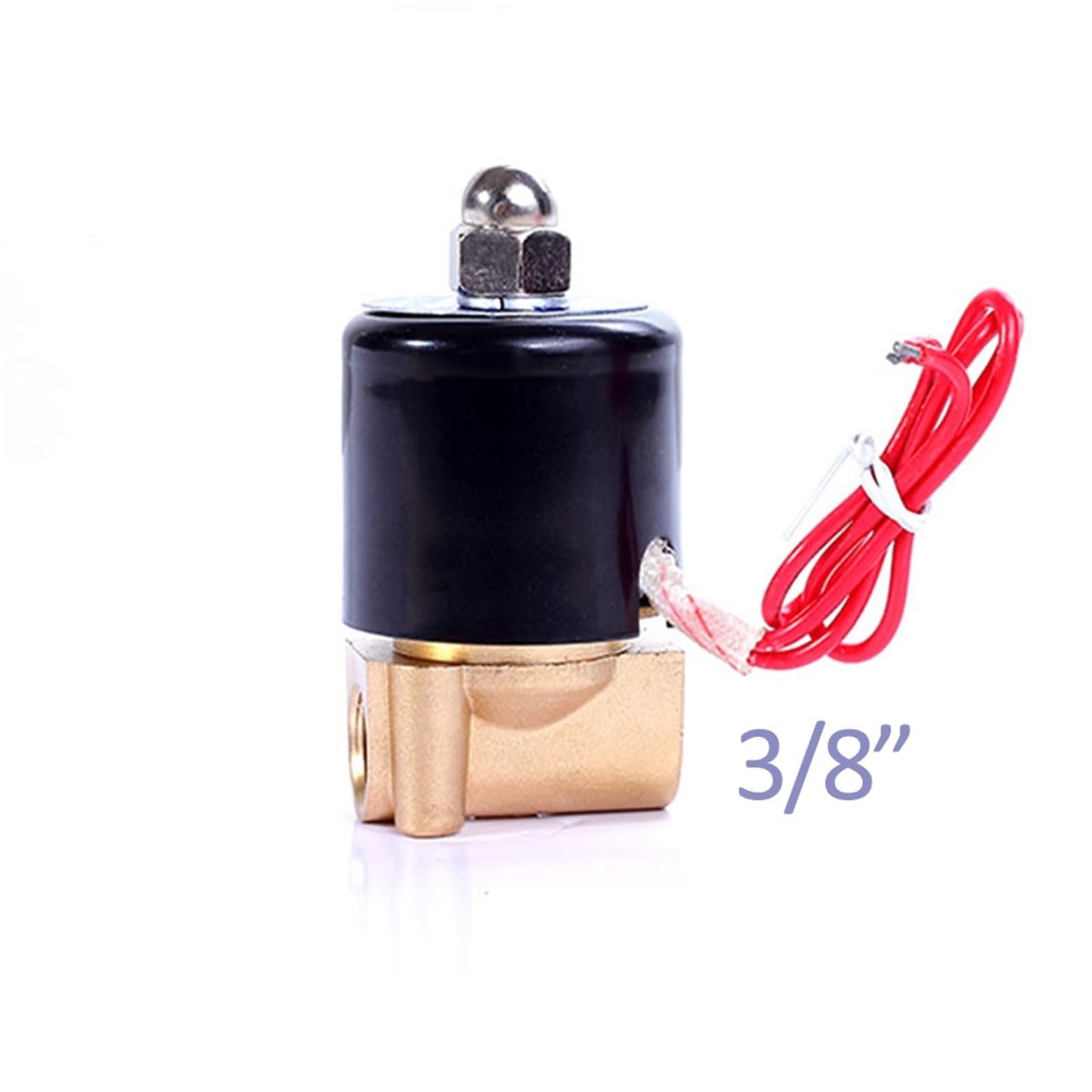 Temperatura Zawór elektromagnetyczny N/C o działaniu bezpośrednim 1/8" 1/4" 3/8" w temperaturze 150 stopni Celsjusza(1/4",24VDC)