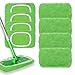 8 Stück Swiffer Bodenwischer, Tücher Wiederverwendbare, Für Nass Und Trockengebrauch, Bodenwischtücher, Bodentücher, Bodentücher Feucht, Bodenwischer, Feuchte Bodentücher Mop-25.5 X11.5cm