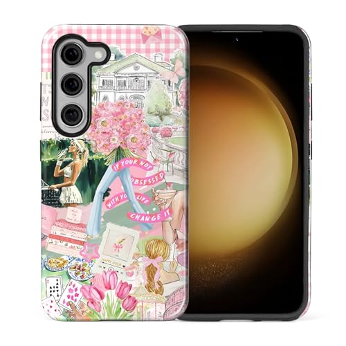 COTAIL P[X Samsung Galaxy S23pɐ݌vꂽnCubh2wP[XA~^[O[h̕ی ϋv ϏՌ h~ X}zP[X sNK[ O[ R[W