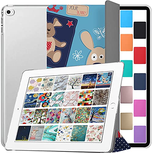 Image of DuraSafe Cases for iPad 9.7 inch Air 2nd Gen 2014 Case A1566 MGL12HN /A A1567 MGKM2HN /A MH182HN /A MGKL2HN /A MGTY2HN /A MH1J2HN /A MGTX2HN /A MH2V2HN /A MH2W2HN /A MH2U2HN /A MH2N2HN /A - Puppy Friend