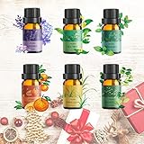 Aceite Esencial Puros，Ato Bea 6 * 10ml 100% Aceites Esenciales Naturales Lavanda, Hierba de Limón, Menta, Eucalipto, Árbol de té, Naranja Dulceaceites Esenciales Para Humidificador