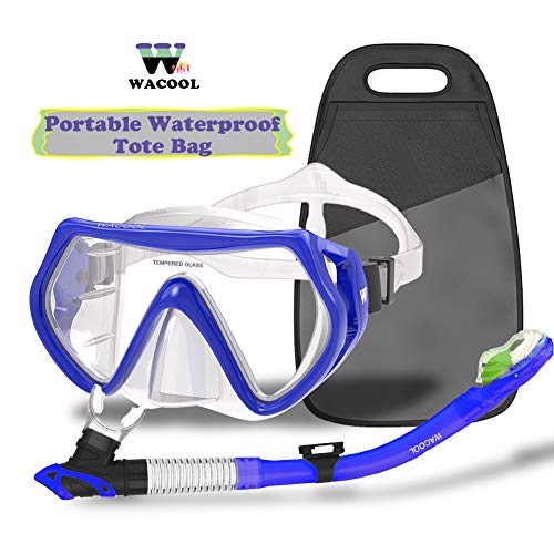 image for WACOOL Professional Adults Teens Kids Snorkeling Snorkel Diving Scuba 