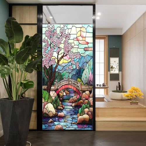 Vinilo adhesivo decorativo para ventana 35.4x55.1 pulgadas miniatura 2