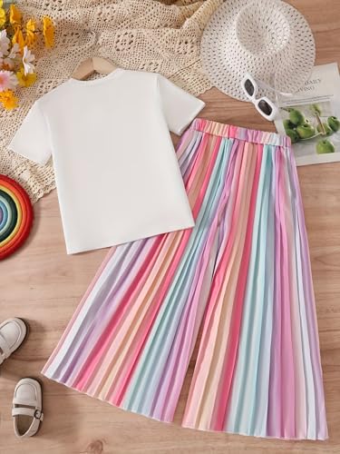 Image of TAGAS Girls TOP AND PANT|COORDINATED OUTFIT FOR GIRL| DRESS FOR(GIRLS)| TOP WITH PALAZZOS FOR GIRL'S|(GTP)