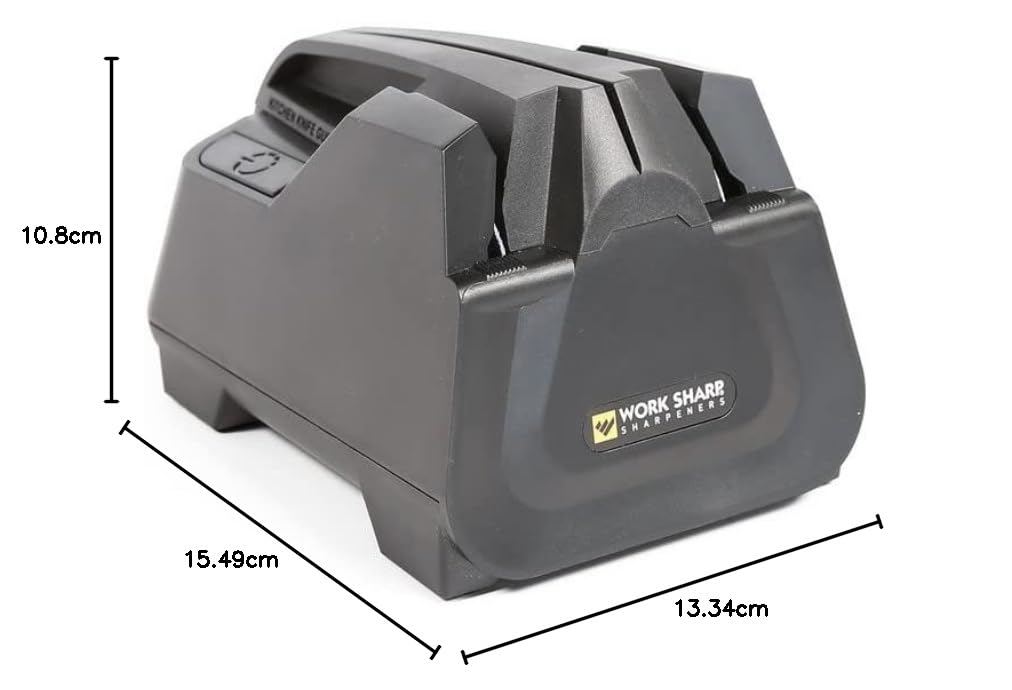 WORK SHARP Afilador de cuchillos eléctrico - CPE2-I Sistema de afilado de cuchillos de cocina eléctrico - El mejor afilador de cuchillos de cocina profesional del mundo para el hogar y la oficina
