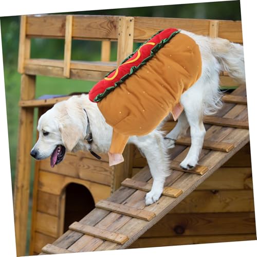 Disfraz Hot Dog para Mascotas Talla M miniatura 4