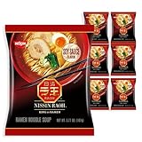 Nissin RAOH Ramen Noodle Soup, Soy Sauce, 3.77 Ounce (Pack of 6)