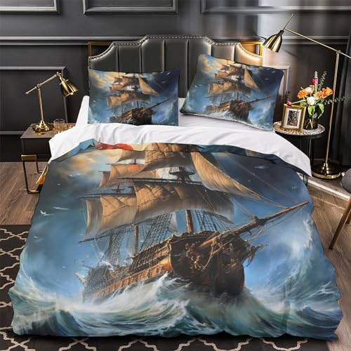 Housse de couette 260x220 chauve-souris microfibre fermeture éclair - 4