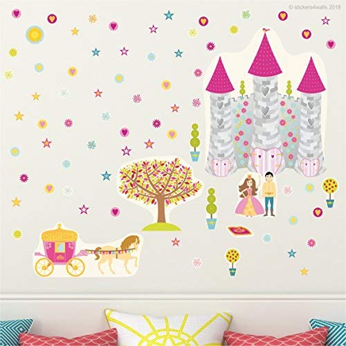 Reusable Princess Wall Stickers, Fairy-Tale Wall Art