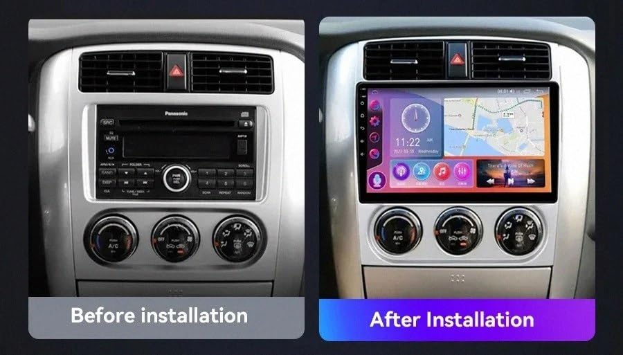 Radio de Coche 2 DIN 4 Nuclear para Saipa Pride con 32G de memoria y CarPlay 2