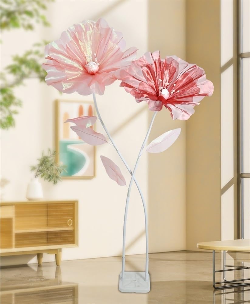 Fake Flowers for Wedding Decoration, Giant Artificial Flowers, Flowers for Wedding, Birthday Party, Home Decor, Photography Props, Mall Display(Color:Pink)