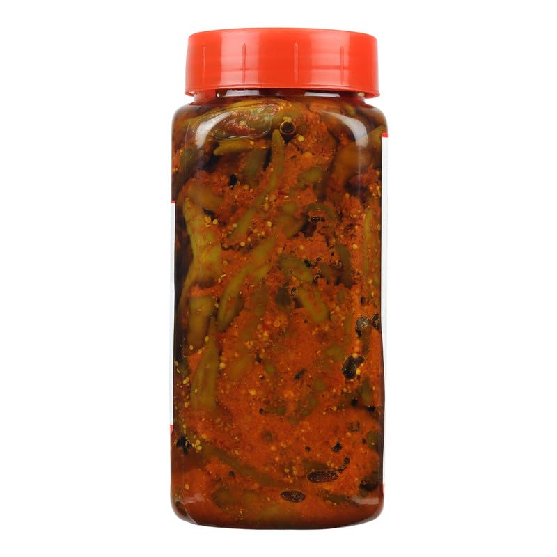 ROOPAK'S PIK-N-PAY Green Chilli Pickle Handmade with Love | Traditional Recipe|Green Chilli Ka Achar- No Artificial Colour & Flavour (400 g)