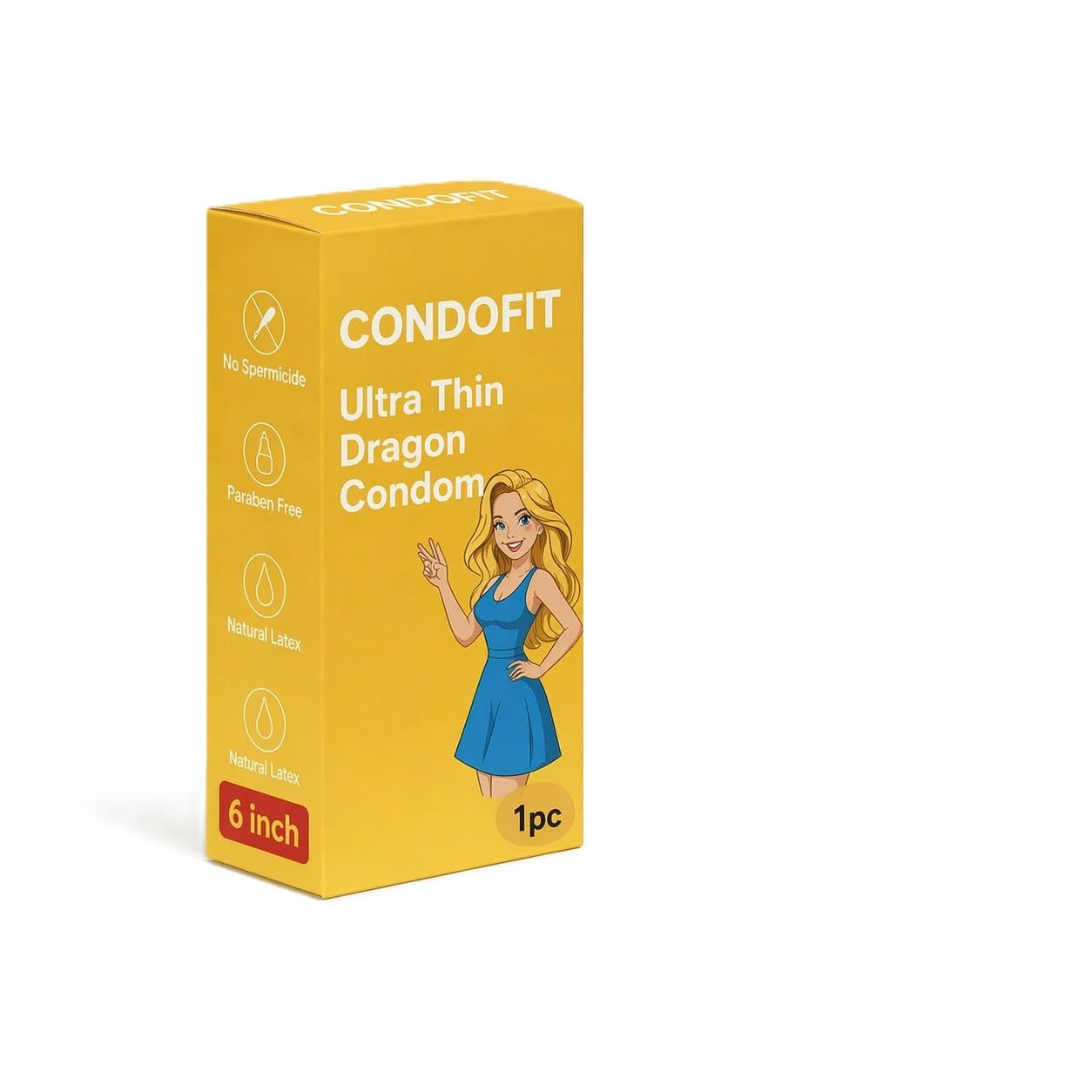 Lubricated Ultra Thin Condom | Premium Natural Latex | Electronically Tested for Quality | Single Piece Pack-picture-18
